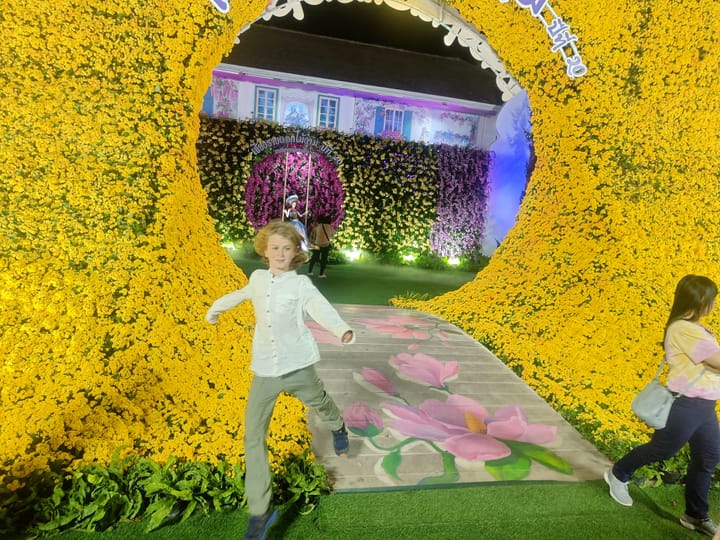 Le festival des fleurs